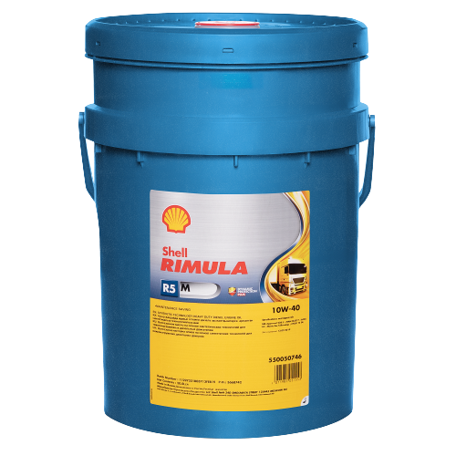 Моторное масло SHELL 10W40 RIMULA R5 M, 20л